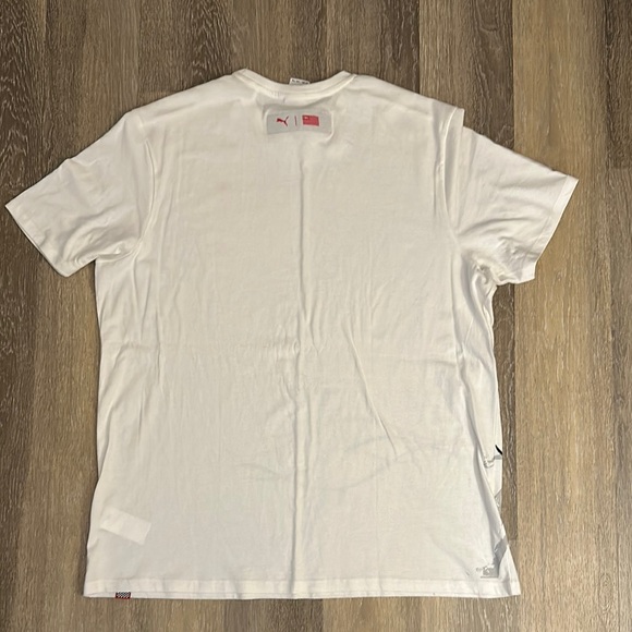 Puma / TMC puma marathon Collab, Nipsey Hussle, White Short Sleeve Tee - Picture 3 of 7
